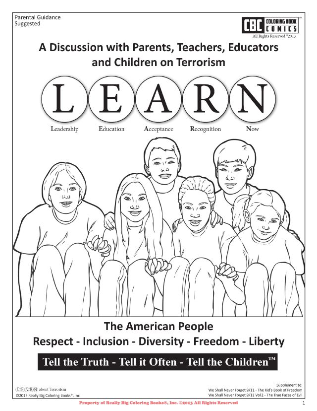 TEACH about terrorism Comic Books